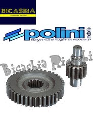7937 - Gear Polini Secondary Z 14/40 50 Italjet Formula Torpedo Velocifero