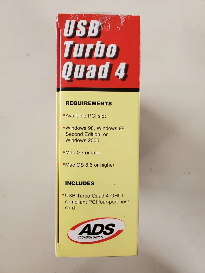 USB Turbo Quad 4 for PC NEW in box - Image 4 of 4