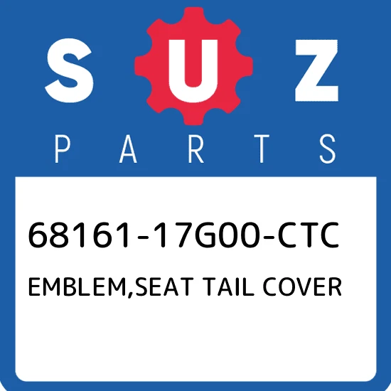 EMBLEM, SEAT TAIL COVER | FOR YHF
