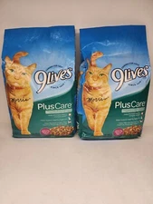 9Lives Plus Care Dry Cat Food, 3.15 Pound Bag Pack of 2