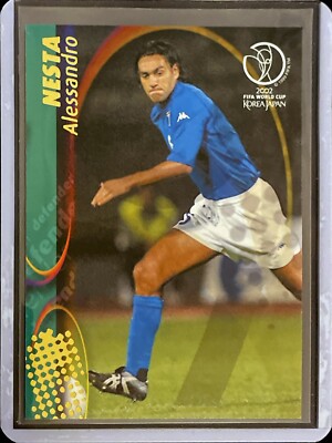 Alessandro Nesta - 2002 Panini World Cup Korea Japan - Rookie #71