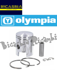 15942 - PISTONE PER CILINDRO DM 38,4 SPINOTTO 10 PIAGGIO 50 CIAO SI BRAVO BOXER