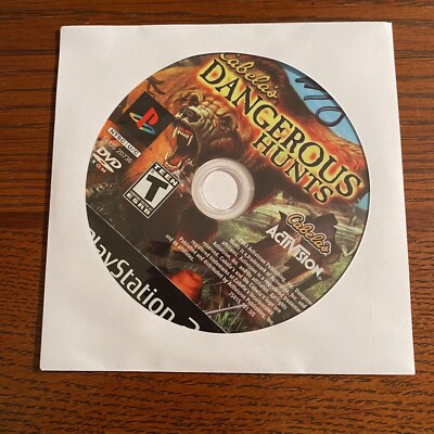 Cabela's Dangerous Hunts 2009 (PlayStation 2 PS2) Disc Only, Tested, Working