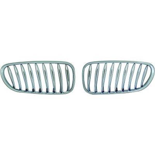 Designgrill Passend FüR Grill Set Z4 Baujahr 03-09 Komplett Chrom-image