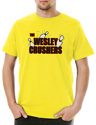 The Wesley Crushers Herren T-Shirt Star TBBT Big Team Lets Bang Bowl Rather Be