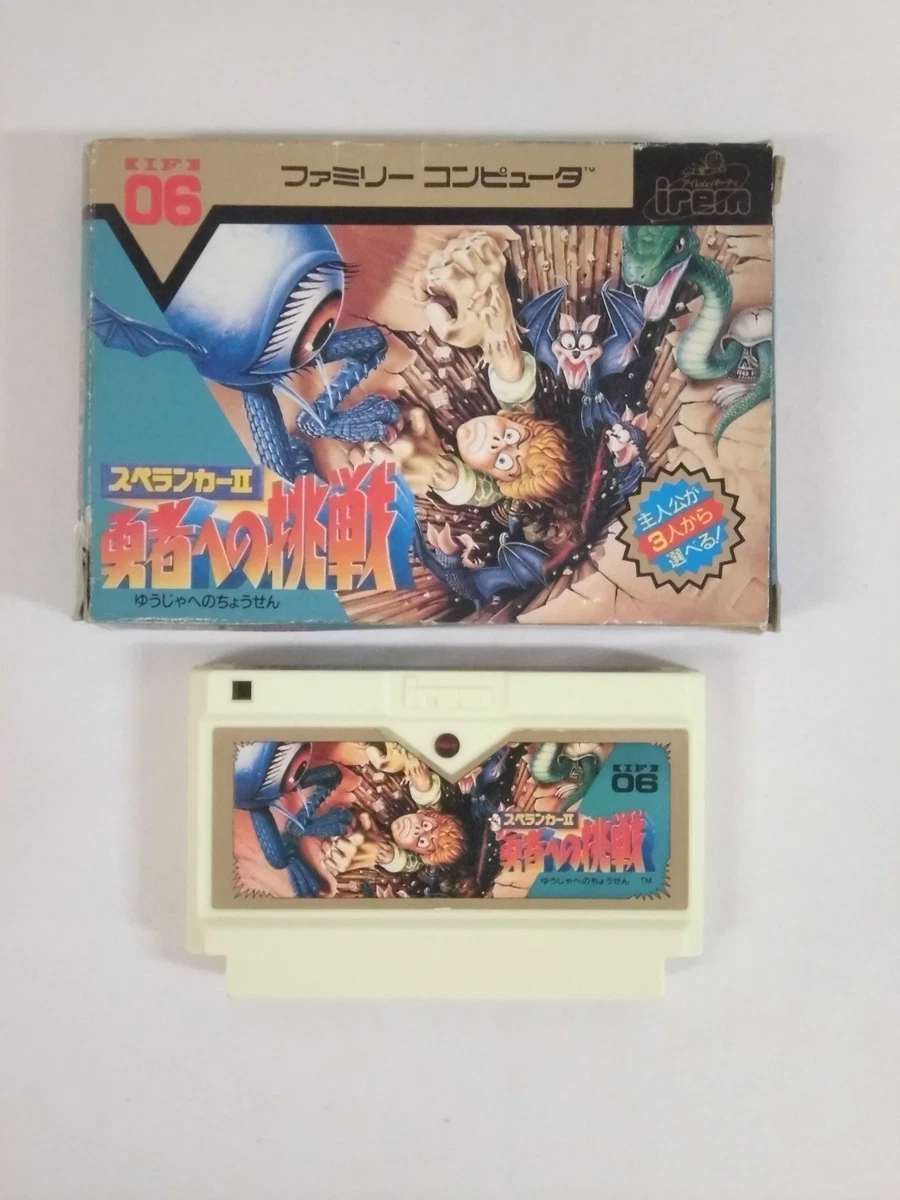 SPELUNKER 2 Boxed. Famicom NES. Japan game. Work fully