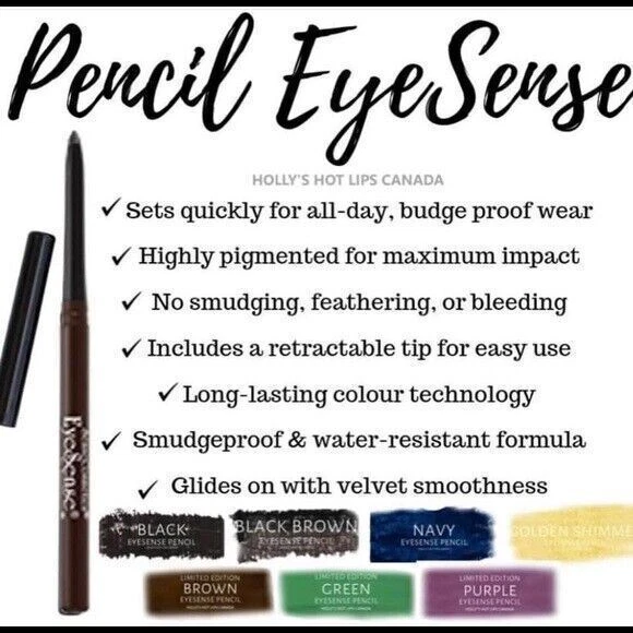 💟 EyeSense PENCIL EYELINER SeneGence  Authentic NEW/SEALED *ALL COLORS IN STOCK - Image 3 of 4