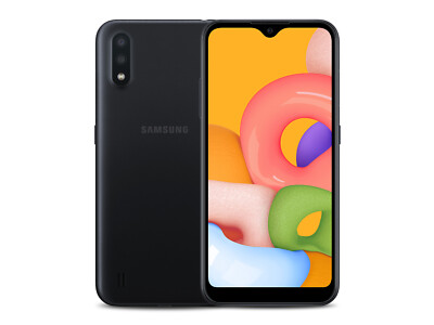 Samsung Galaxy A01 SM-A015 Verizon Wireless 16GB Black Android Smartphone
