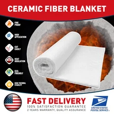 10MM Thick High-temperature Refractory Ceramic Fiber Cotton-Lightweight&Durable