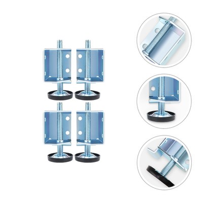 4pcs Verstellbaren Tisch Füße Verstellbare Füße Möbel Bein Richtmaschinen