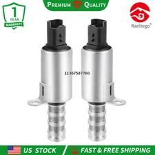 2PCS Variable Valve Timing Control Solenoid VVT For Mini Cooper R55 R56 R57 R58
