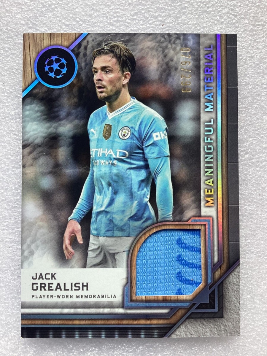 その他 Jack Grealish Museum Auto Relic Card /50 Jack Grealish Museum Auto Relic Card /50