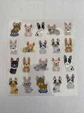 Pegatinas Bulldog Francés Una Hoja De 20 Pegatinas Nuevas Divertidas Medias Relleno Regalo