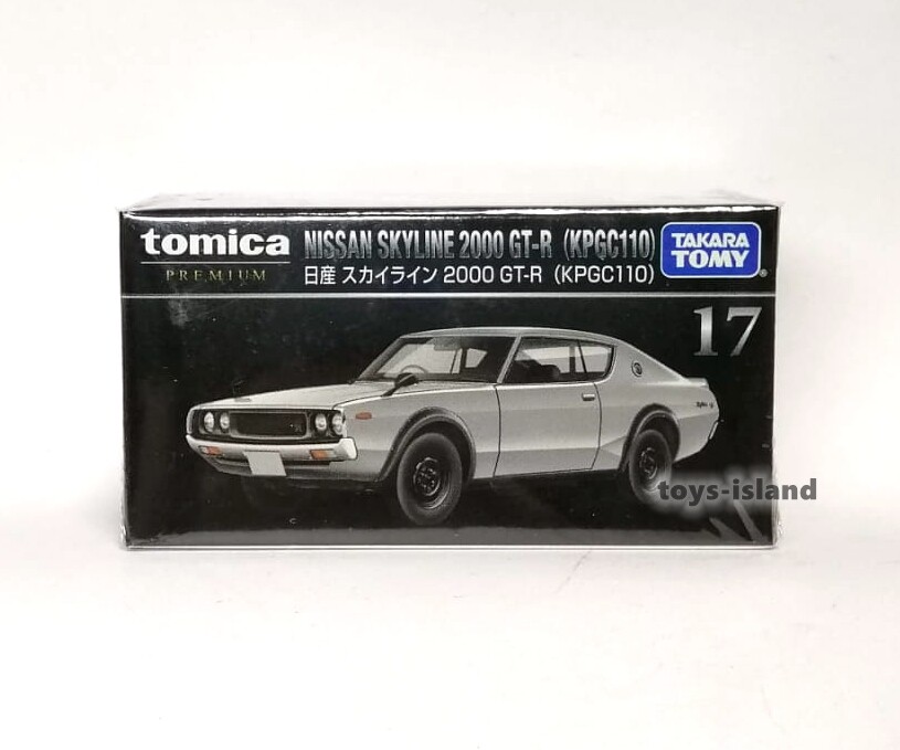 TOMICA PREMIUM 17 NISSAN SKYLINE 2000 GT-R KPGC110 1/61 TOMY TOMICA PREMIUM 17 NISSAN SKYLINE 2000 GT-R KPGC110 1/61 TOMY