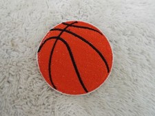 BASKETBALL 2-3/8" Embroidery Iron-on Patch E27 