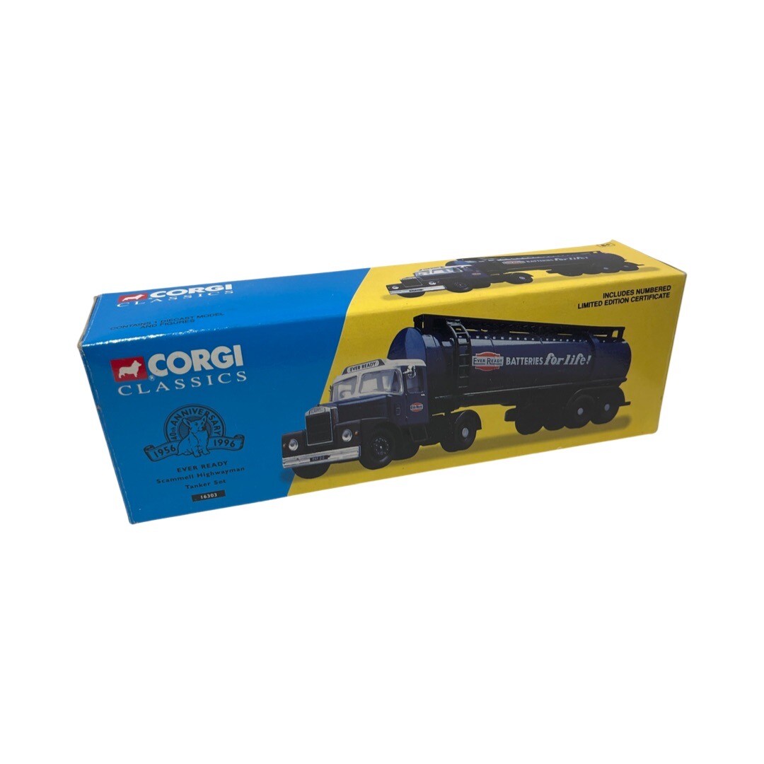Corgi Classics Limited Edition 16303 Ever Ready Scammell Highwayman Tanker Set