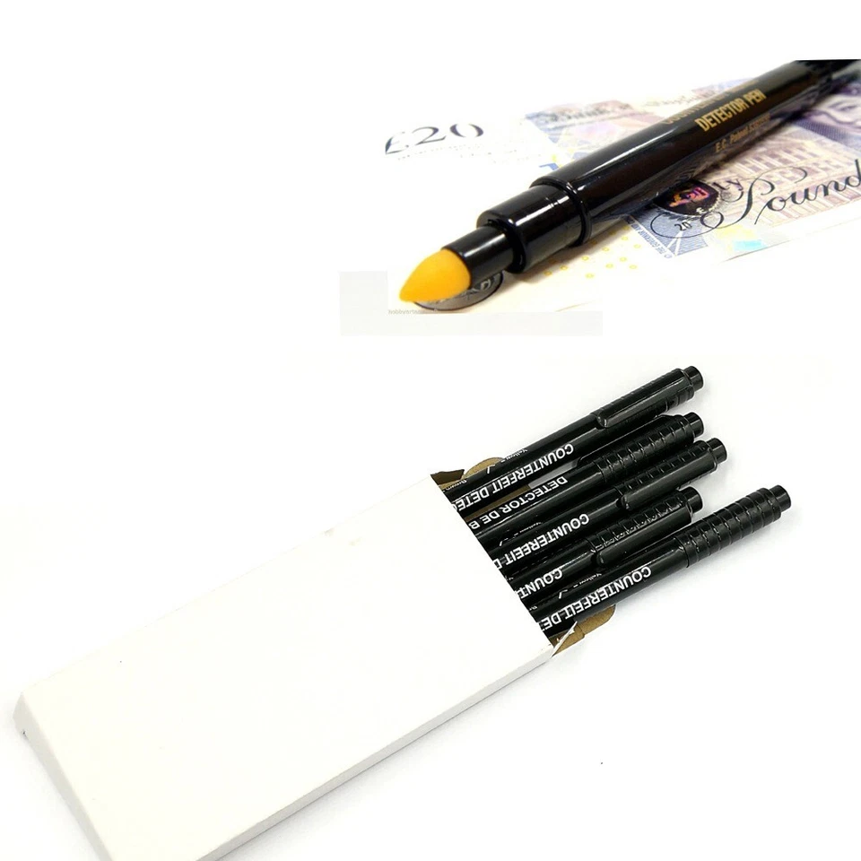 ✅Prüfstift Falschgeldprüfer Geld Tester Geldprüfgerät Geldscheinprüfer Stift NEU - Bild 4 von 4