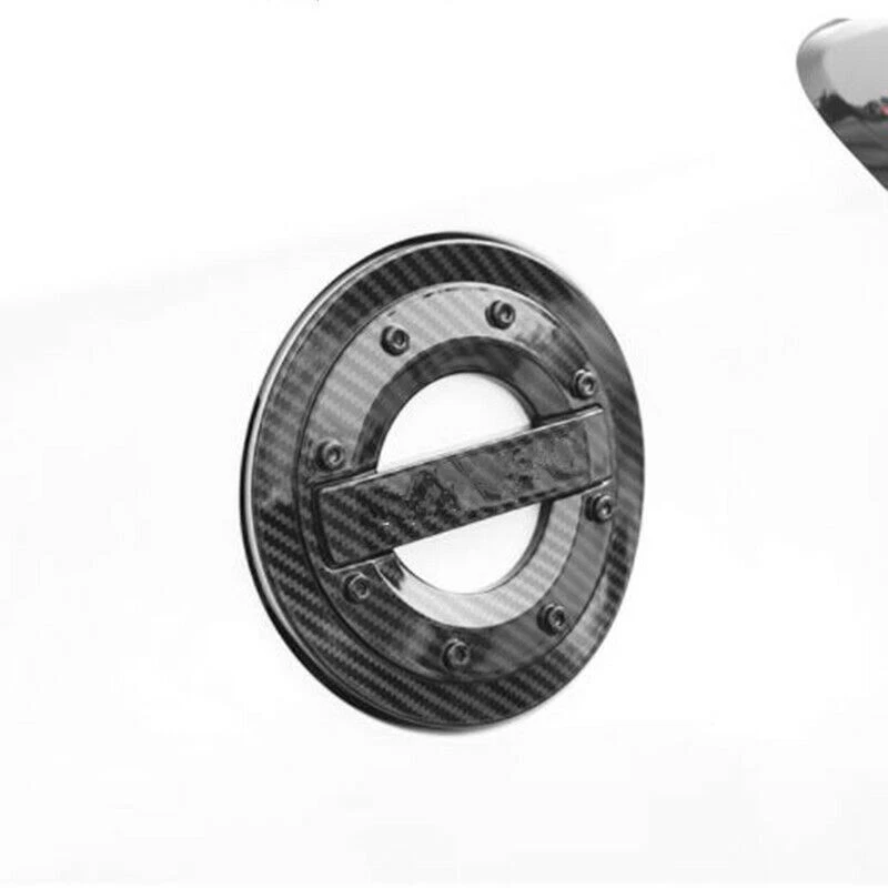 Cubierta del tanque de combustible de fibra de carbono para Mitsubishi Outlander Sport 2013-2024 Foto 3 de 4