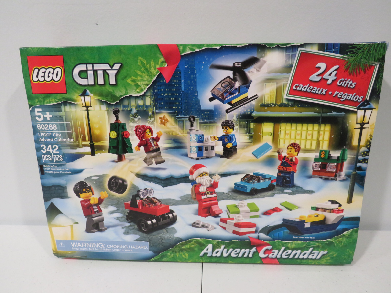 LEGO City Adventures 60268 Advent Calendar Build Kit 24 Gifts 342 Pieces  SEALED 673419318686 | eBay