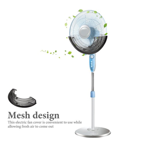 Anti-clip Flashlight Fan Protection Cover Baby Child Mesh Protective Safety - Photo 8/12