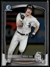 2025 Bowman Chrome Prospects #BCP-118 - Kyle Teel - White Sox!