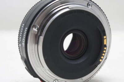 Canon EF 40mm F/2.8 STM Black AF Pancake Wide Angle Lens | eBay