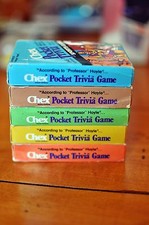 Chex General Mills Cereal 1984 Card Trivia Games- 5 Decks, 848 Questions Each