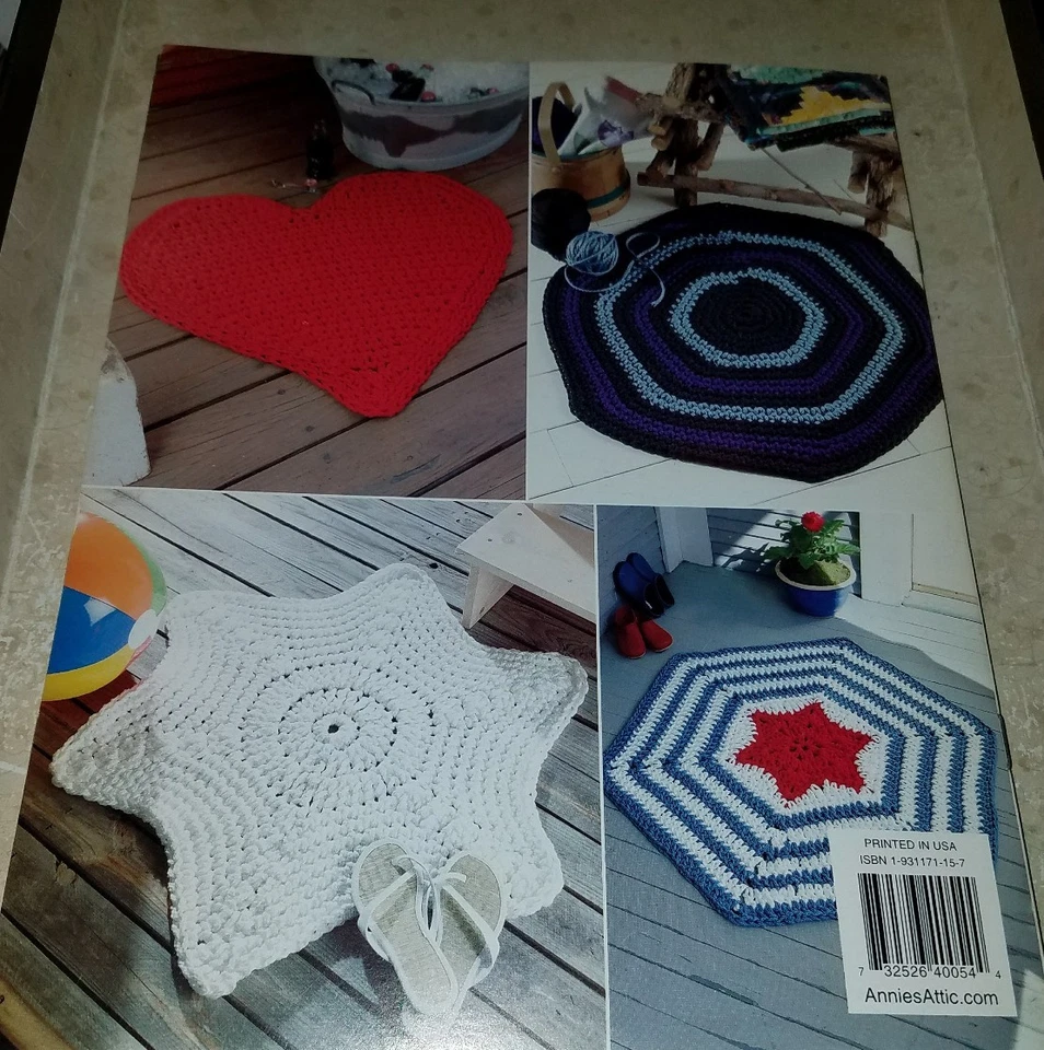 AV9 ANNIE'S ATTIC 2003, PATIO & PORCH DOILIES - 8 CROCHETED DESIGNS - Image 2 of 2