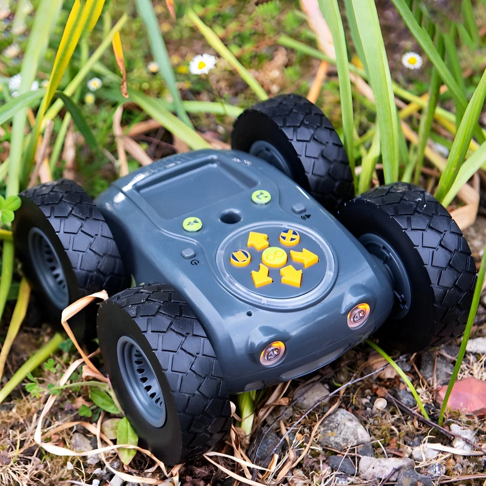 Tuff-Bot Rugged Robot with 2 Activity Mats STEM Coding Toys Robotics for Kids 3+ - Image 3 of 4