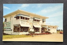 Postcard Brasch's House Of Cheese Freemont Wisconsin POW WOW Cheese