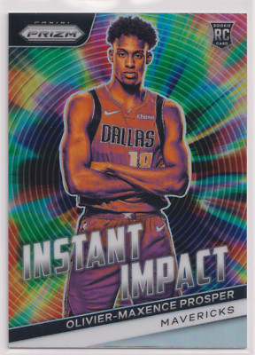 2023-24 Panini Prizm INSTANT IMPACT Olivier-Maxence Prosper #6 SILVER PRIZM RC