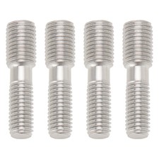 4Pcs M8 to M10 Reducing Screw Stainless Exhaust Manifold Stud Fits ATU Akros