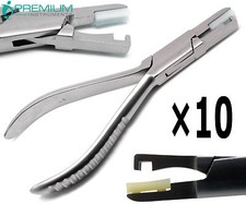 10 Pcs Optial Pad Adjusting Pliers 6" Nylon End Eye Glasses Repair Instruments