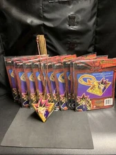 Rare Vintage 1996 Yu-Gi-Oh! Cardboard Millennium Puzzle Party Favors - Lot Of 12