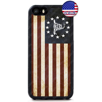 Gadsden USA Don't Tread Flag Case Cover iPhone 17 16 15 14 13 12 Pro Max Plus