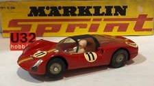 Slot Car Märklin 1306 Porsche Carrera 6 #11 Rot
