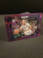 2024-25 Prizm RC Purple Pulsar #17 Stephon Castle /55 Spurs SSP Investment 