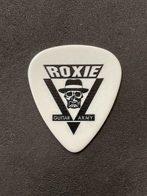 Ryan Roxie Alice Cooper Guitar Army Logo Signature Guitar Pick (O)