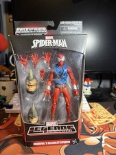 2015 Marvel Legends Infinity Series Scarlet Spider Action Figure BAF Rhino Heads