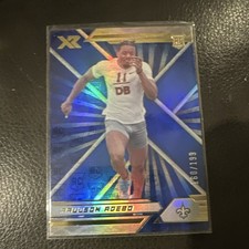 2021 Panini XR Paulson Adebo #155 New Orleans Saints Rookie Serial Numbered