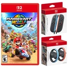 Nintendo Switch 2 Mario Kart World + Joy-Con 2 Controllers + Wheel Bundle