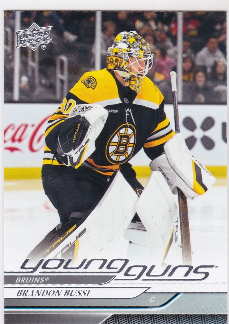 2024-25 UPPER DECK SERIES 2 BRANDON BUSSI  YOUNG GUNS ROOKIE R/C #493