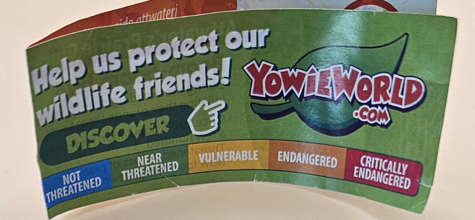 Rare Yowie Attwaters Prairie Chicken Paperwork Capsule Animal Figure