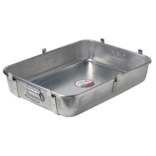 VOLLRATH 68362 Roasting Pan with Drop Handles,24 in W 6PVJ3
