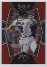 2022 Panini Select Premier Level Red Prizm /199 Ronald Acuna Jr #167 0rd2