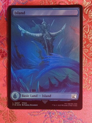 FOIL Island #0297 Final Fantasy Magic The Gathering MTG