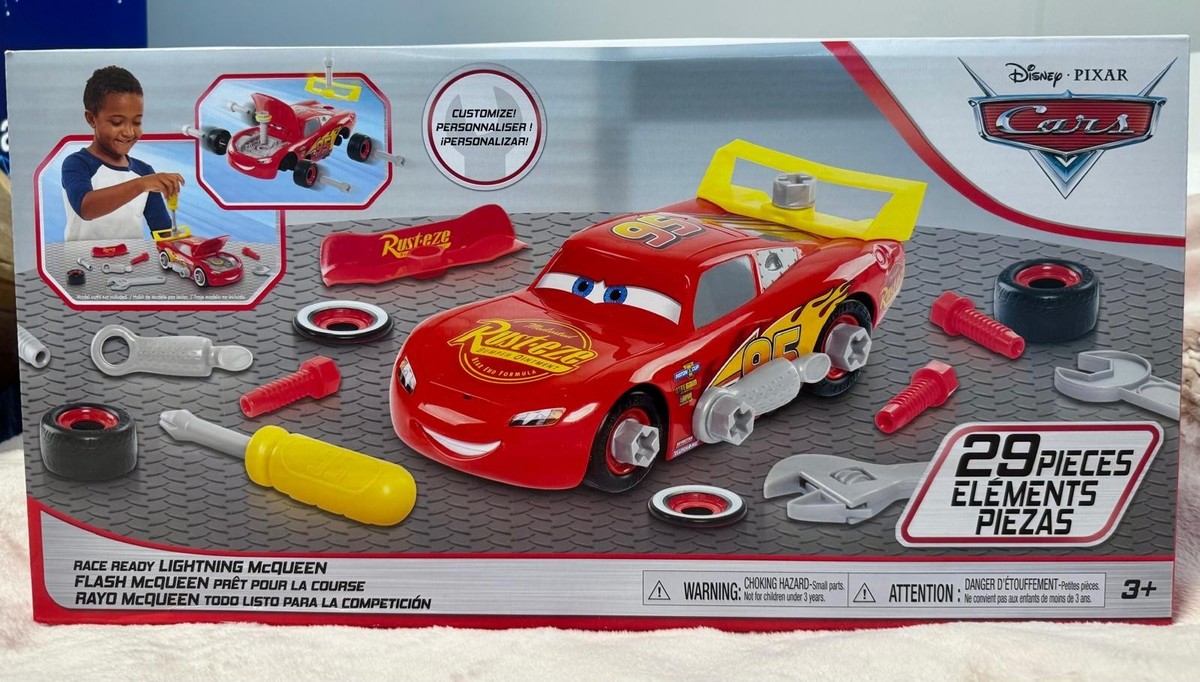 Cars Lightning McQueen Car Builder 29 PC. SET. NEW | eBay