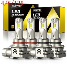 4812x 9005 9006 Led Headlight Combo 48000lm High Low Beam Kit Bulb Hid White