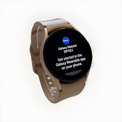 Samsung Galaxy Watch 4 40mm SM-R860U Rose Gold Smartwatch ECG GPS 5ATM SpO2 HRM