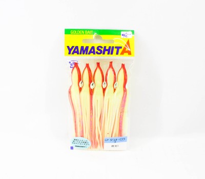 Yamashita Octopus Aurora Squid Skirt 3 inch (5 pc per pack) YAKO-1 (6919)